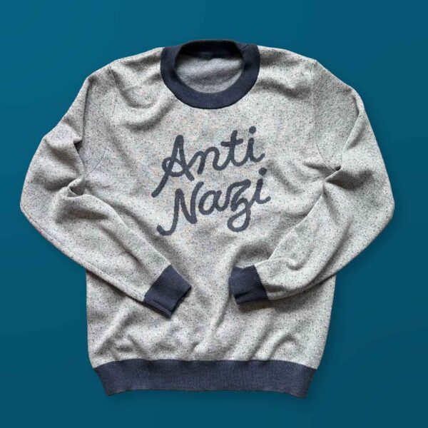 Anti Nazi – Graphic Knit Sweater
