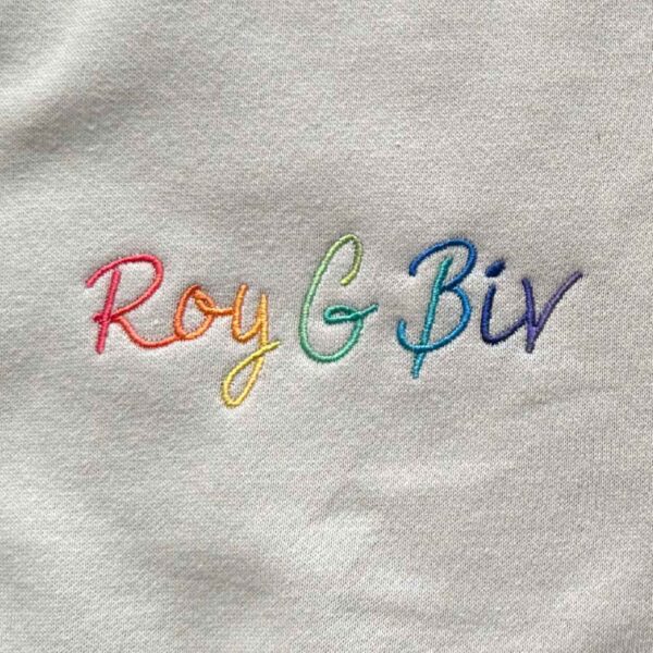 Roy G Biv – Graphic Crewneck Sweatshirt