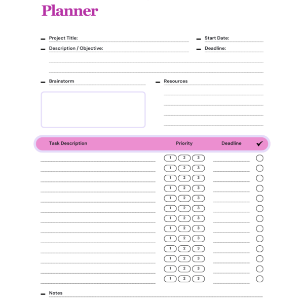 Organize Your Life Planner – Ultimate Digital Planning PDF for Total Life Organization