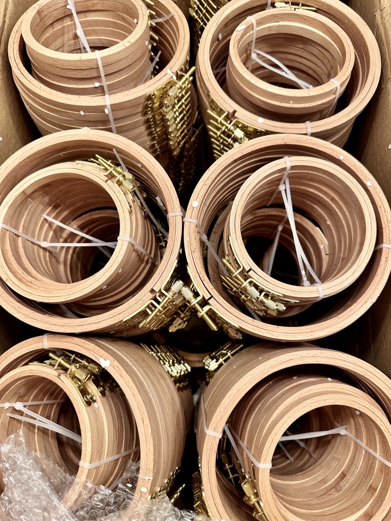 Beechwood Embroidery Hoops // 3, 4, 5, and 6 inch - Image 4