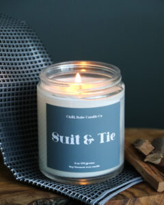 Suit & Tie Candle | Saffron + Cedarwood + Violet + Smoke