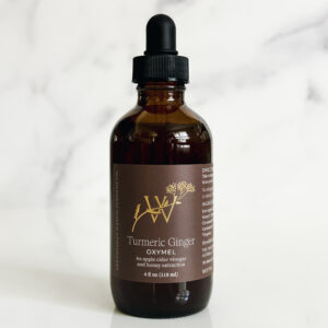 Turmeric Ginger Oxymel