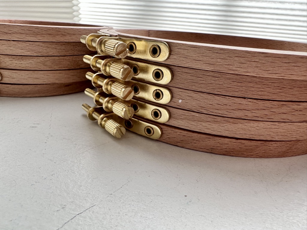 Beechwood Embroidery Hoops // 3, 4, 5, and 6 inch - Image 3