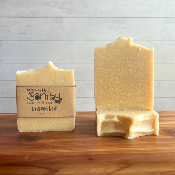 Plain Unscented Goat Milk Soap