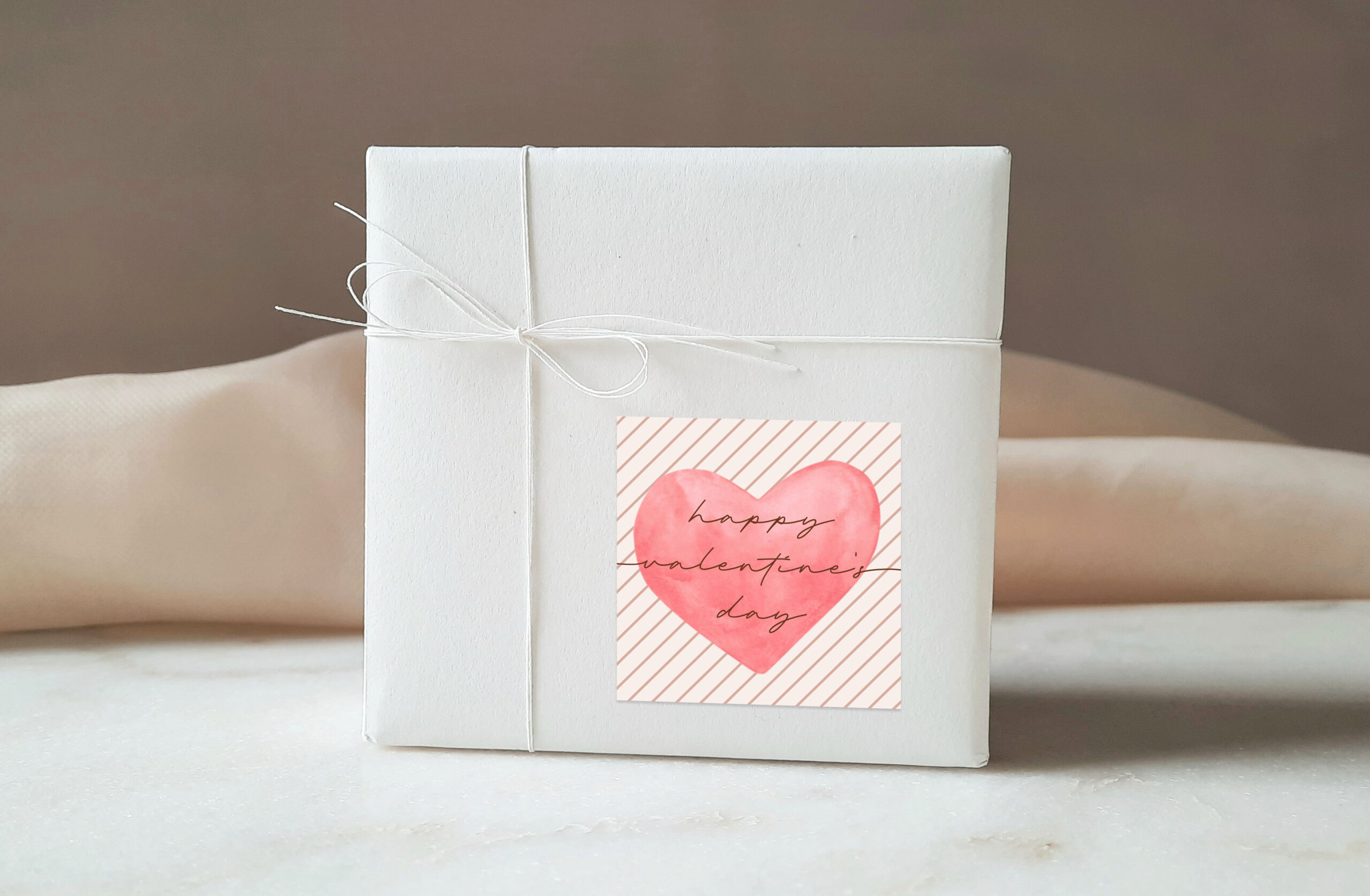 Boho Valentine's Day Tag Printable - INSTANT DOWNLOAD