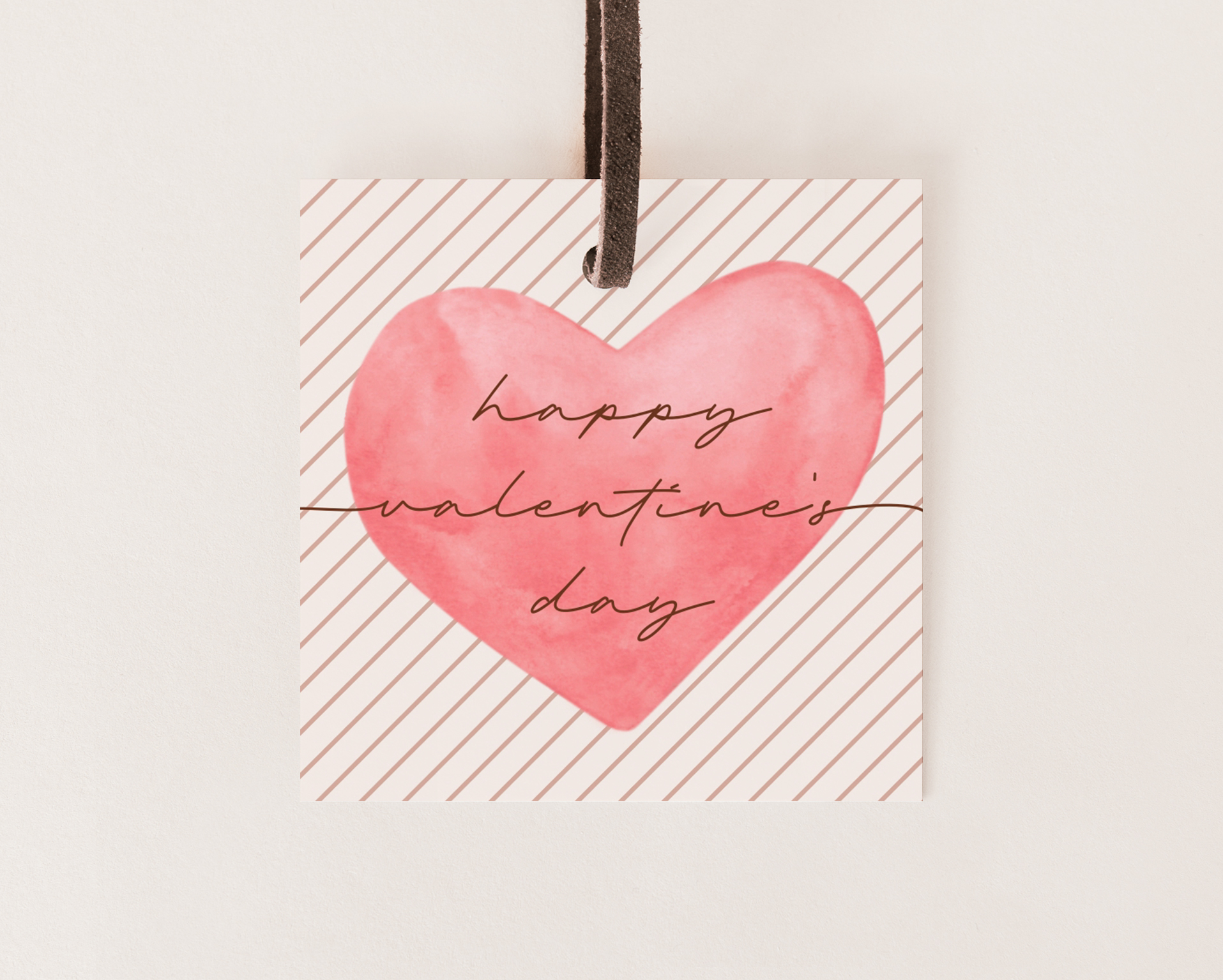 Boho Valentine's Day Tag Printable - INSTANT DOWNLOAD - Image 2
