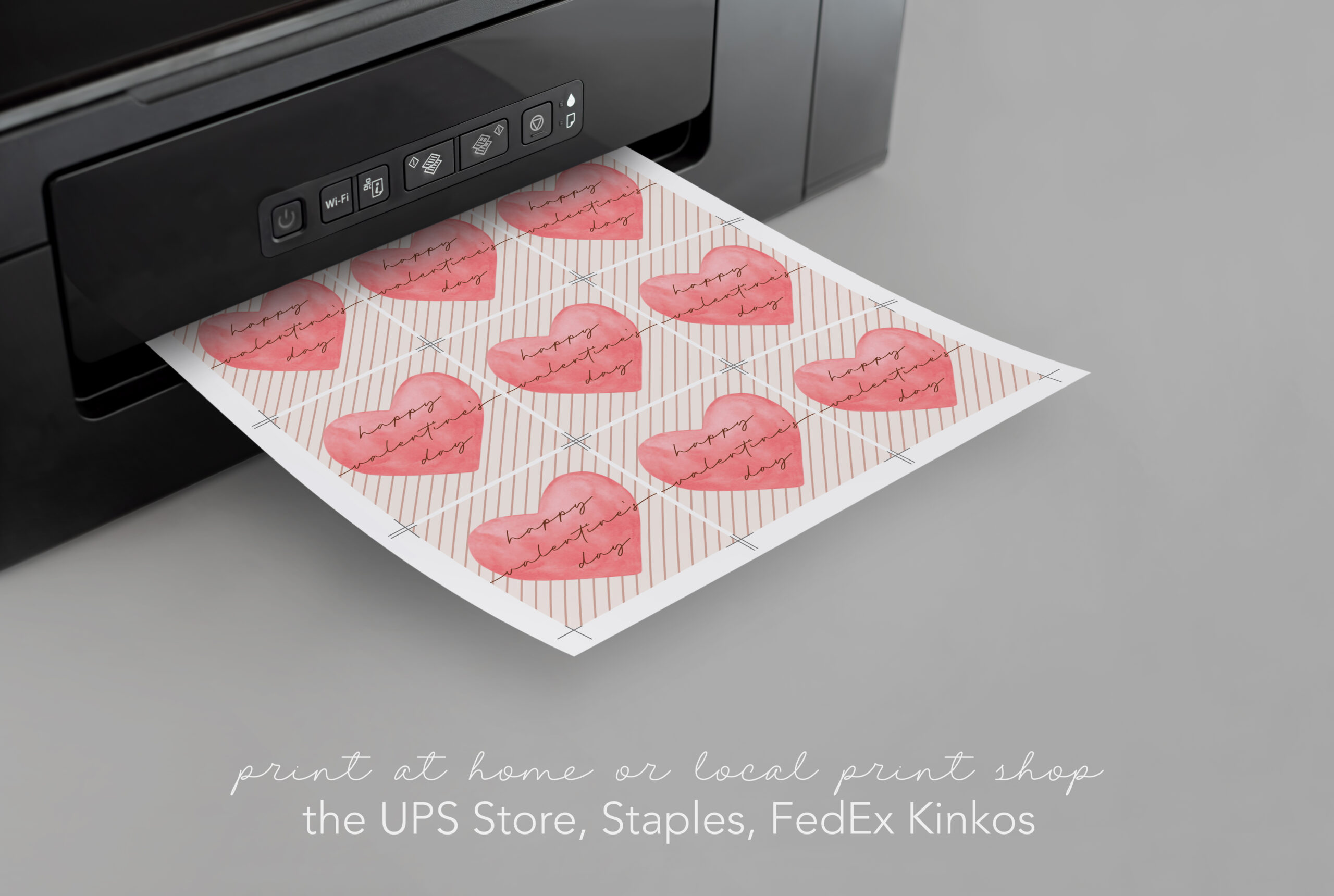 Boho Valentine's Day Tag Printable - INSTANT DOWNLOAD - Image 3