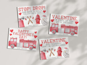 firetruck valentine