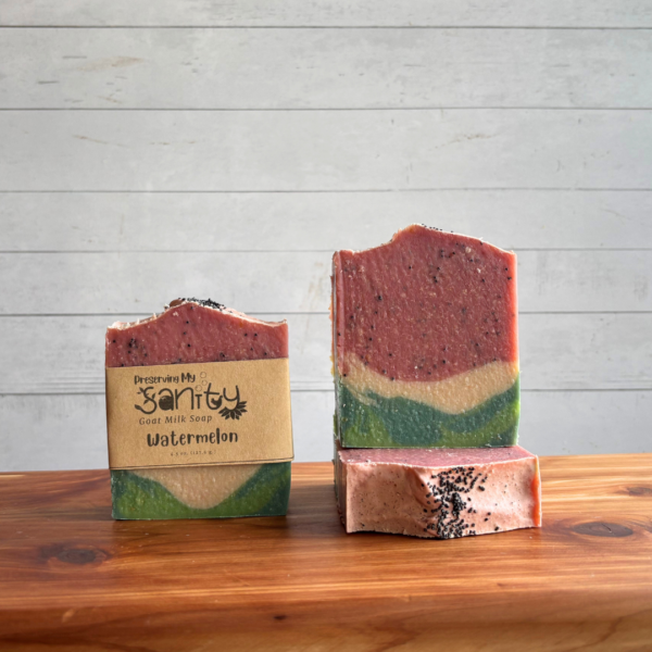 Watermelon Goat Milk Soap