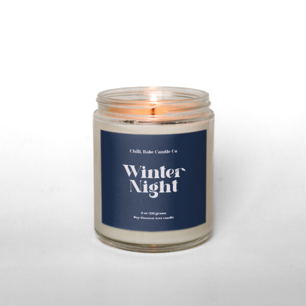 Winter Night Candle | Eucalyptus + Pine + Peppercorn + Cedar