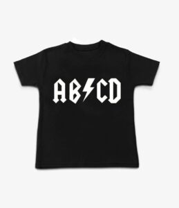 Kids AB/CD Rock Tee