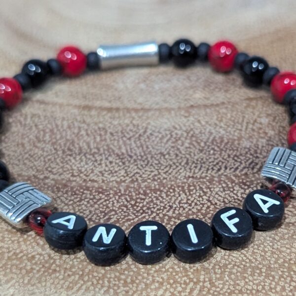 ANTIFA Stretch Bracelet, Protest Bracelet, Take a Stand