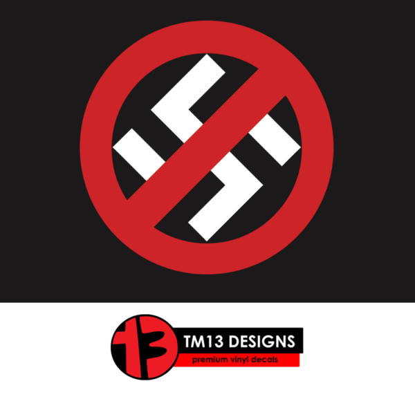 Anti Fascism (Anti Knot See) Vinyl Decal
