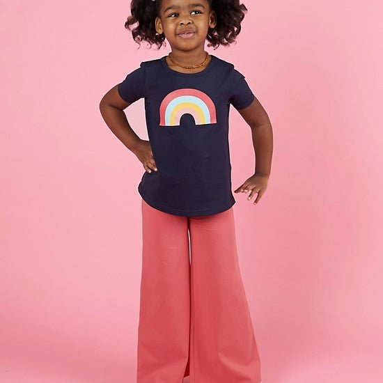 Better Together Tee – Midnight Blue Rainbow