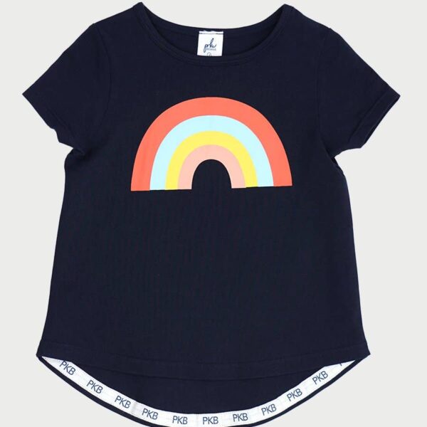 Better Together Tee – Midnight Blue Rainbow