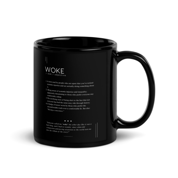 Coffee Mug (11oz) – Woke- Defined: Terms for Our Time (Black or White)