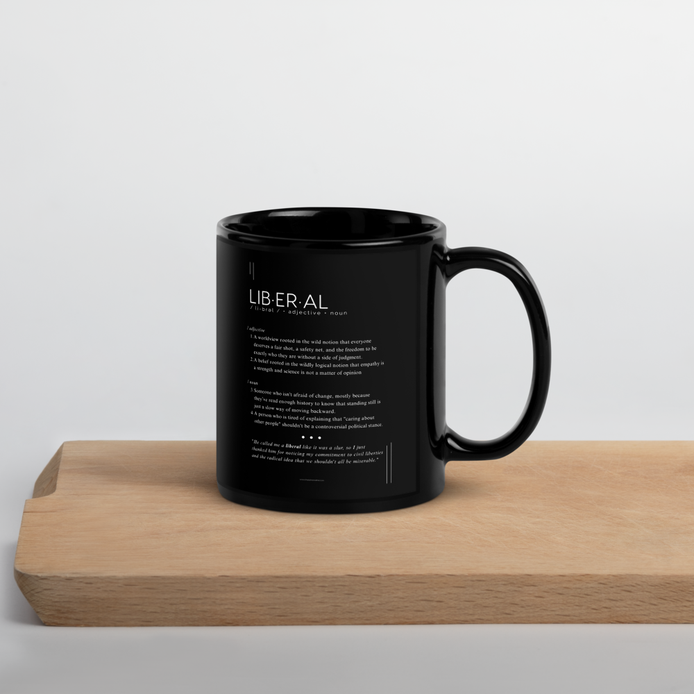 Coffee Mug (11oz) - Liberal - Defined: Terms for Our Time (Black or White) - Image 8