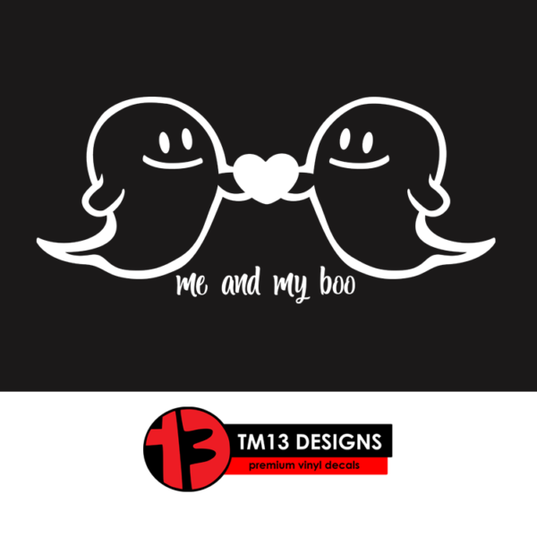 Me and My Boo Vinyl Decal
