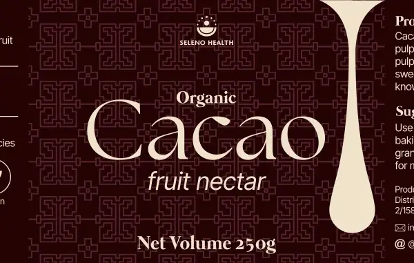 Seleno Health Cacao Fruit Nectar – Low Glycemic Sweetener