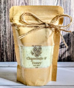 Chamomile & Honey Bath Salts
