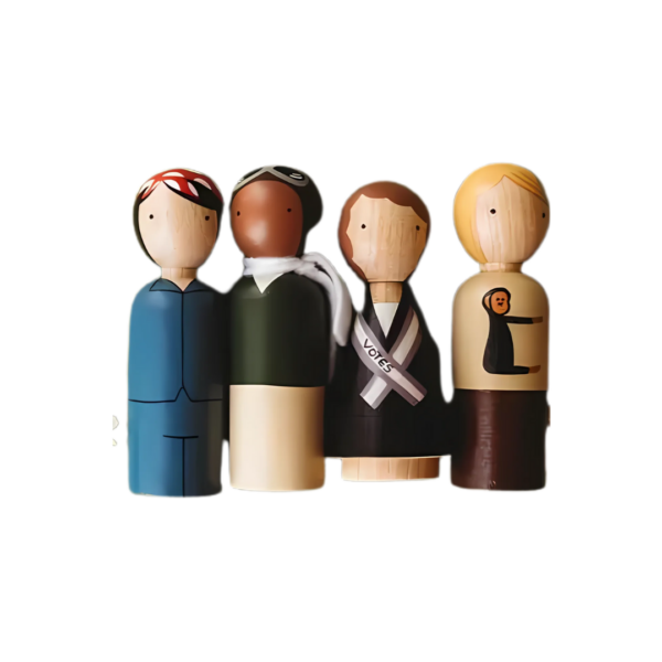 Women Trailblazers Wooden Set 1