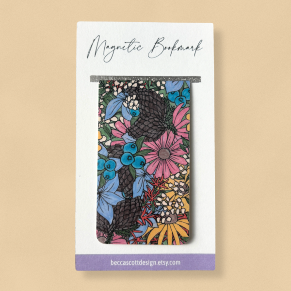 State Flowers Magnetic Bookmark