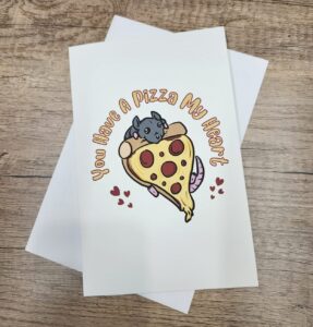 You Have a Pizza My Heart 5x7 Greeting Cards