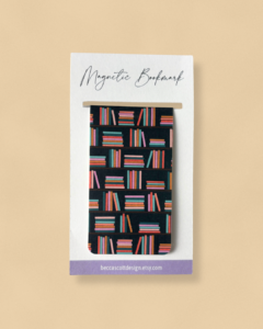 Bookshelf Print Magnetic Bookmark