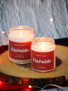 Fireside Candle | Vanilla + Smokey Woods