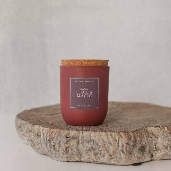 Cocoa Magic – 6 oz Scented Soy Wax Candle