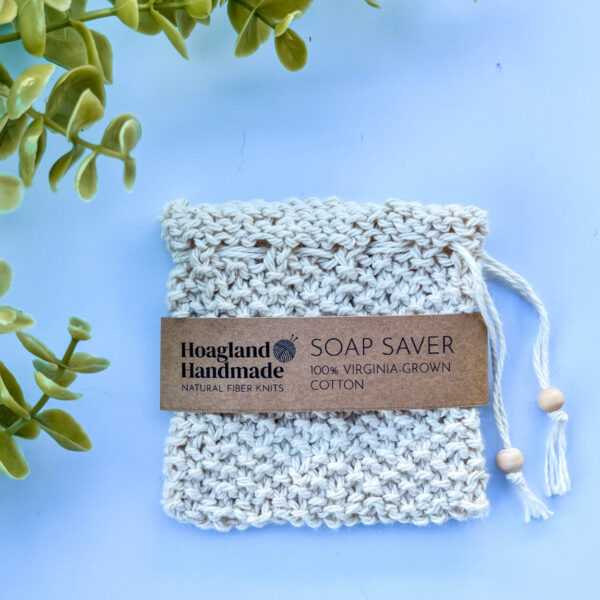 US Cotton Hand-Knit Soap Saver
