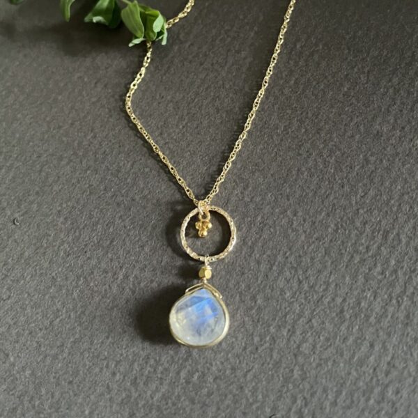 Moonstone Baby Drop Pendant