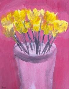 "I Wish You Roses" Original Artwork Print