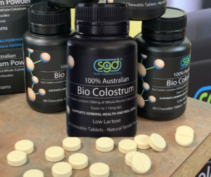 SGD Australian Bio Colostrum - 60 chewable tablets