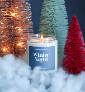 Winter Night Candle | Eucalyptus + Pine + Peppercorn + Cedar