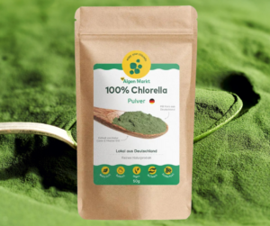 Algen Markt Chlorella Powder - Glass Tube Grown - 100 grams