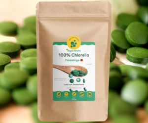 Algen Markt Chlorella - Glass Tube Grown - 1000 tablets