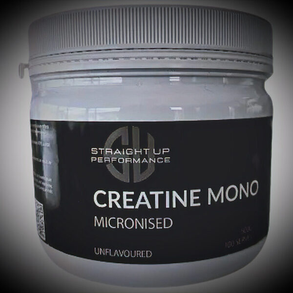 Straight Up Performance Micronized Creatine Monohydrate – 500 grams