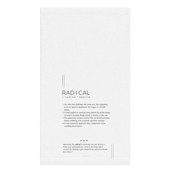 Kitchen Towel – Radical – Defined: Terms for Our Time