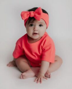 3 Piece Summer Waffle Set - HOT PINK