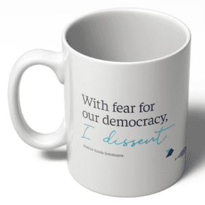 Democracy Forward "I Dissent" 11 oz. Ceramic Coffee Mug