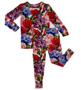 Vibrant Hydrangea Rose PJ Set