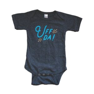Uff Da! Baby Bodysuit | 0-3 Months
