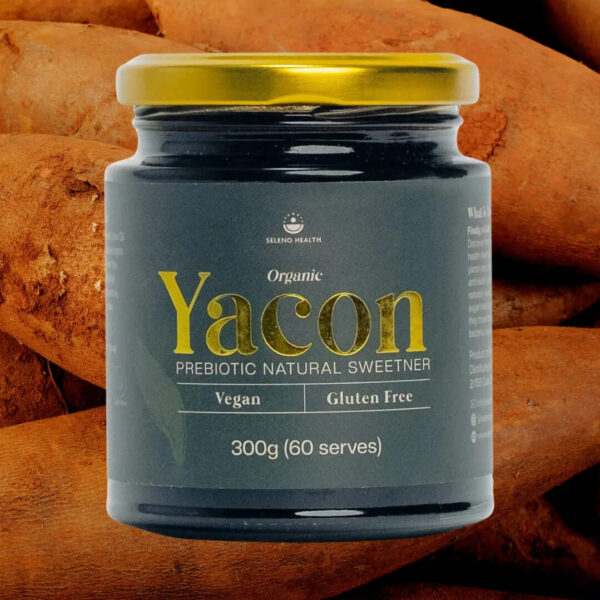 Seleno Health Yacon Syrup – Prebiotic and Low Glycemic Sweetener – 300 ml