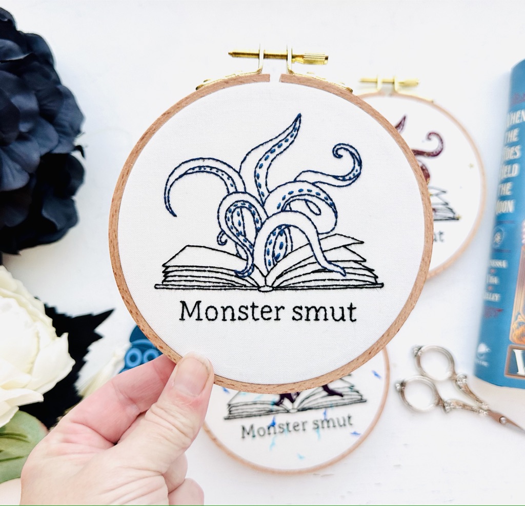 Monster smut Embroidery // PDF Pattern Download 5” hoop - Image 4