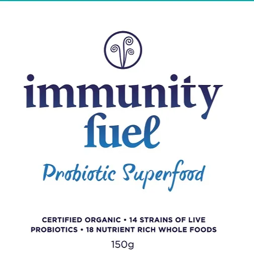 Immunity Fuel Probiotic Superfood Powder – Whole Food Probiotic Supplement With Prebiotics & Posbiotics