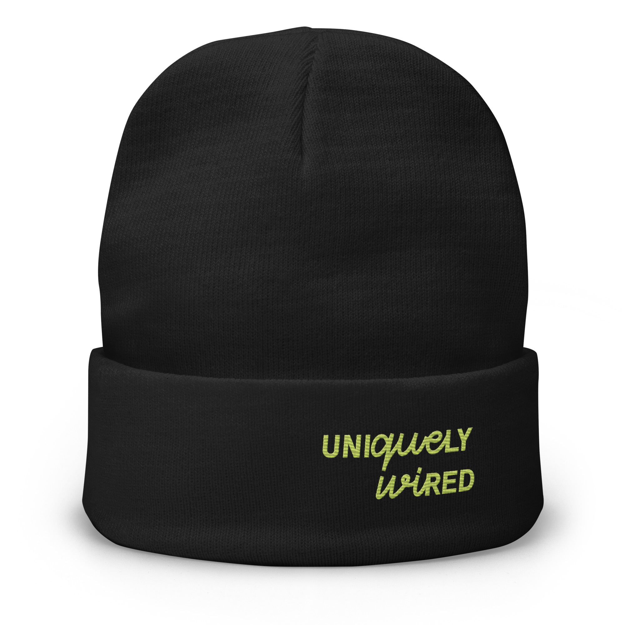 Uniquely Wired Embroidered Beanie
