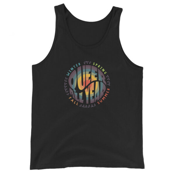 (Clearance) “Queer All Year” Unisex Tank Top (Copy)