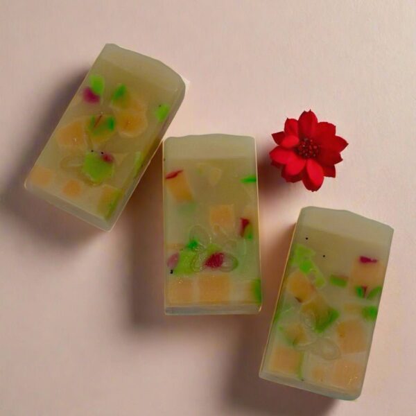 Smells like Fresh Oranges Terrazzo Designer Essential Oil Soap