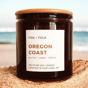 OREGON COAST WOOD WICK CANDLE